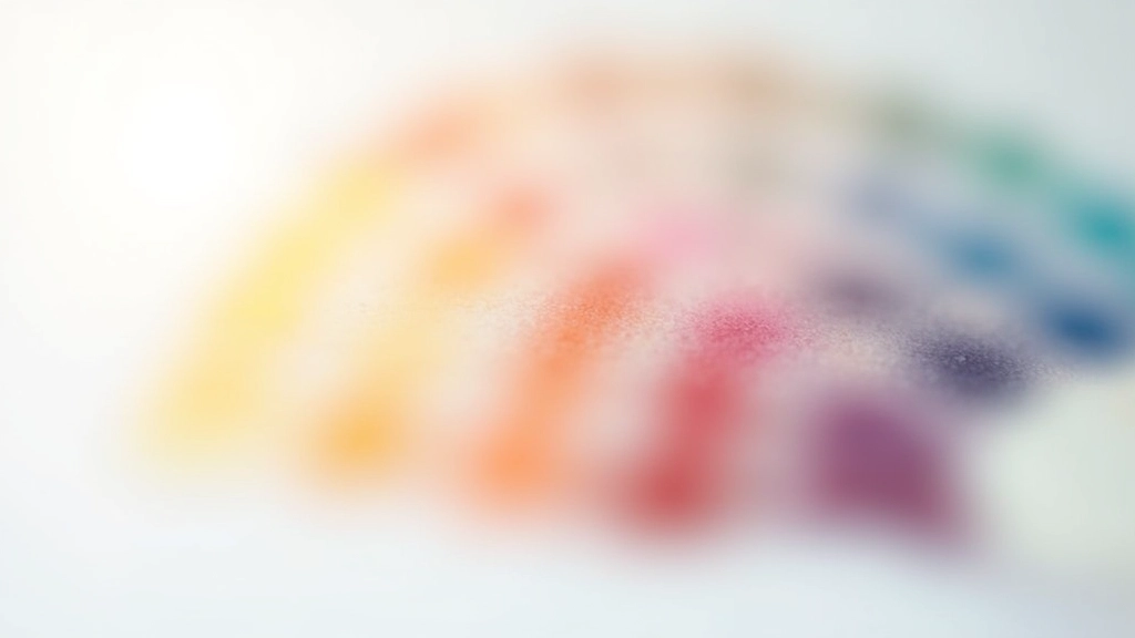 Palette di colori coordinati per design professionale di infografiche