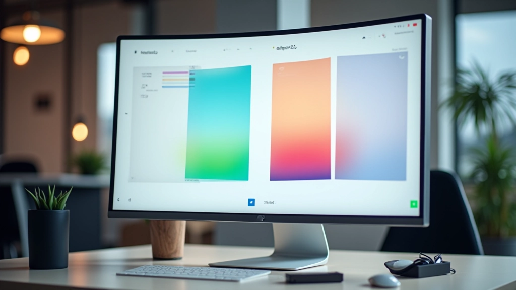 Confronto visuale tra palette di colori corrette e non corrette per infografiche